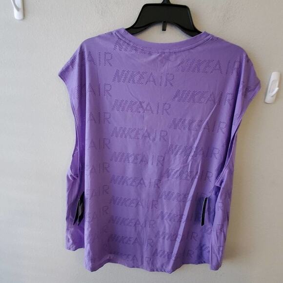 Nike Purple Running Active Athletic Logo Shirt Plus Size 2X NEW!!!! - Picture 2 of 6